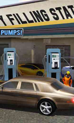 Smart Car Wash Service: Gas Station Car Paint Shop 4