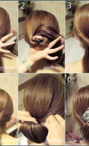 Step By Step Easy Hairstyles 3