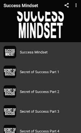 Success Mindset - Secrets of Success 1