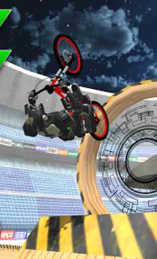 superhero BMX bicycle stunts track 4