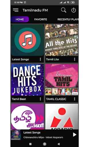 Tamil FM Radio Online Tamil Songs HD- Tamilnadu FM 1