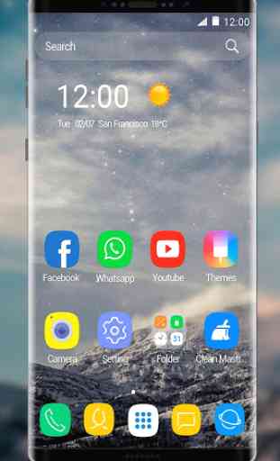 Theme for Samsung Galaxy Note 8 1