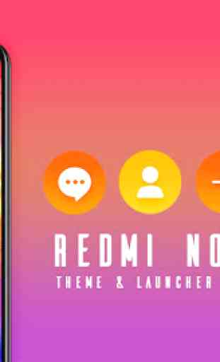 Theme & Launcher for xiaomi Redmi Note 7 pro 2