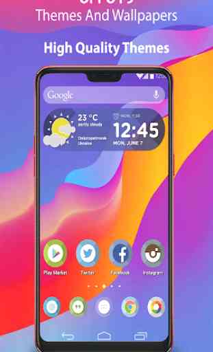 Themes for Oppo f9, Launcher theme pro wallpaper 4