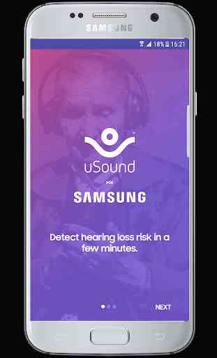 uSound for Samsung - Hearing test 1