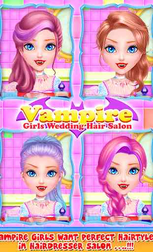 Vampire Girls Wedding Hair Style  braid Designs 2