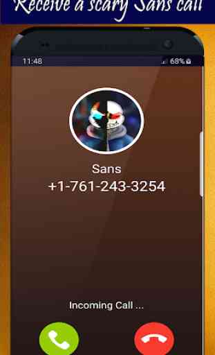 video call and chat simulator from scary sans 4
