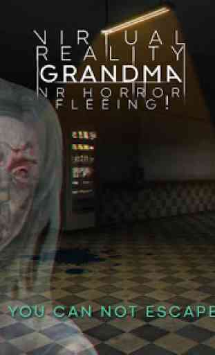 Virtual Reality Grandma VR Horror Fleeing! 2