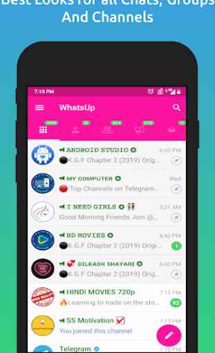WhatsUp Messenger - Social Unique Chat App 2