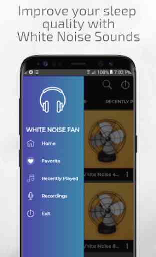 White Noise Fan for Sleep Fan Sound Box Fan 1