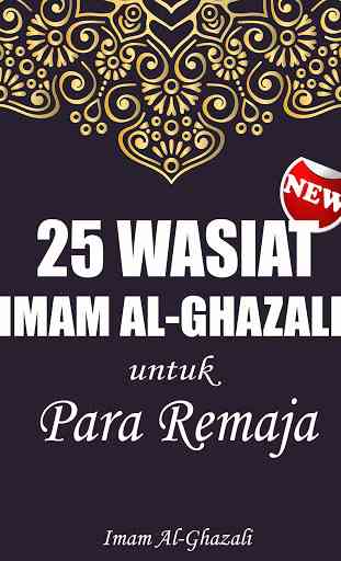 25 Wasiat Ghazali Terbaru 1