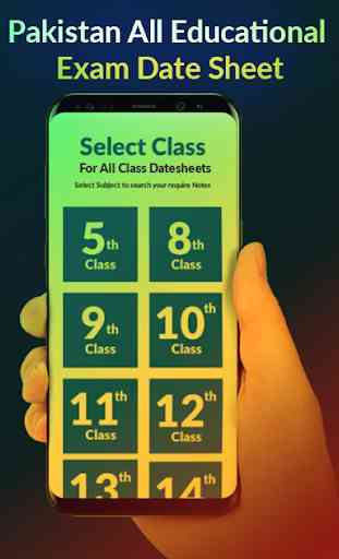 8th class date sheet 4