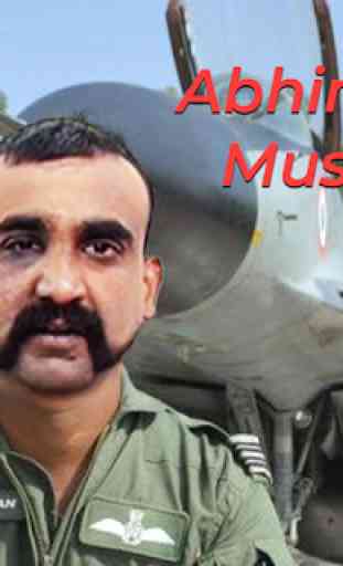 Abhinandan Mustache- Indian air force photo editor 3