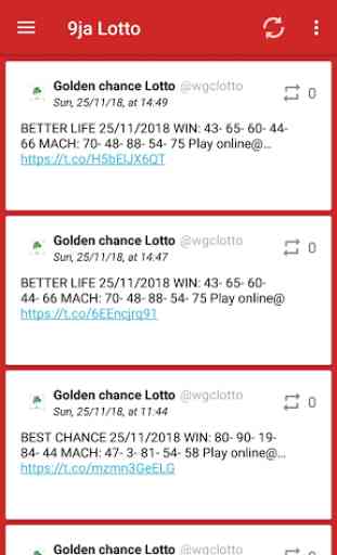 Baba-Naija Lotto Results 2
