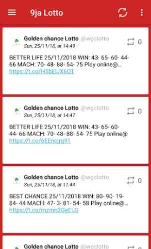 Baba-Naija Lotto Results 4