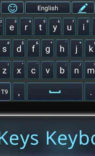 Big keys for typing keyboard 3