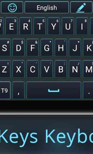 Big keys for typing keyboard 4