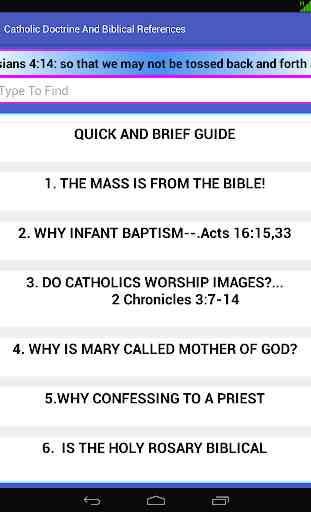 Catholic Doctrine And Bible References 2