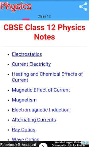 Class 12 Physics Notes 1