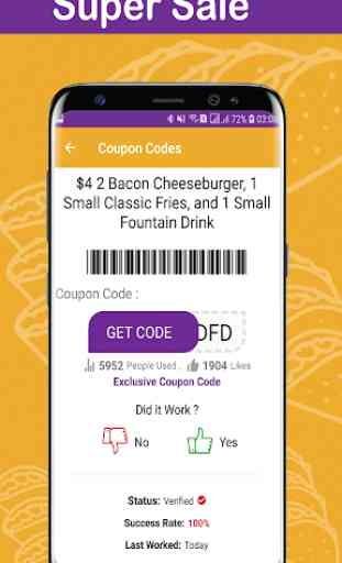 Coupons For Taco - Food Coupon, Discount Code 107% 4