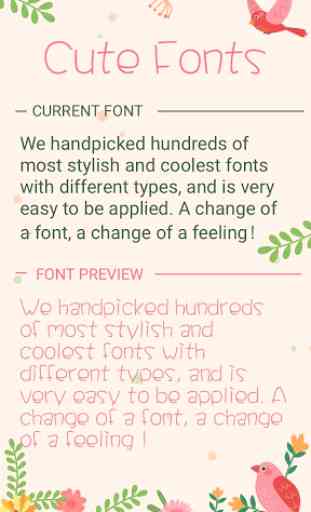 Cute Font for FlipFont , Cool Fonts Text Free 1