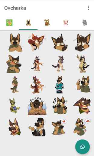 Dogs stickers WAStickerApps 2