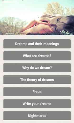 Dreams and their meanings 3