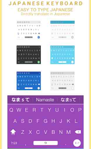 Easy Japanese Keyboard- English to Japanese typing 4