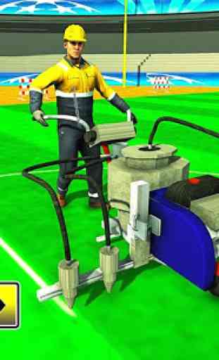 Football Stadium Builder: New 3D Construction Game 3
