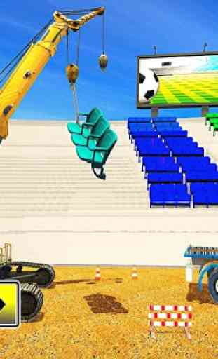 Football Stadium Builder: New 3D Construction Game 4
