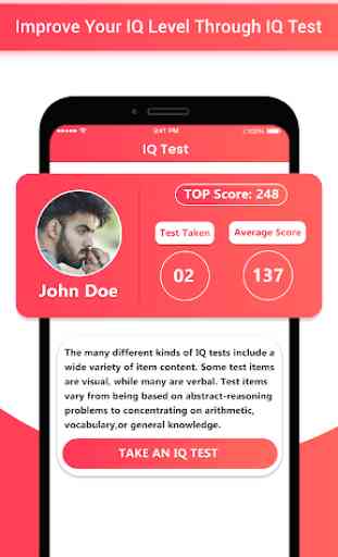 Free IQ test - Mind Games 3