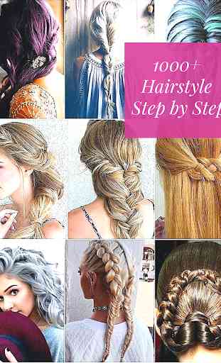 Hair Style app Step-by-Step 1