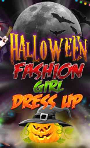 Halloween Fashion Girl Dress Up: Halloween Games 1
