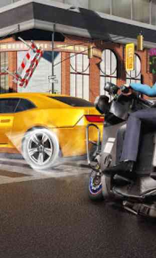 Highway Police Gangster Moto Bike Chase Master 4