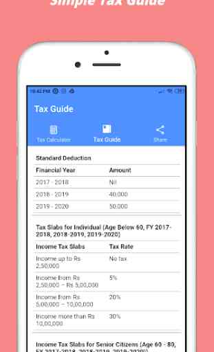 Income Tax Calculator 2017, 2018, 2019, 2020 India 4