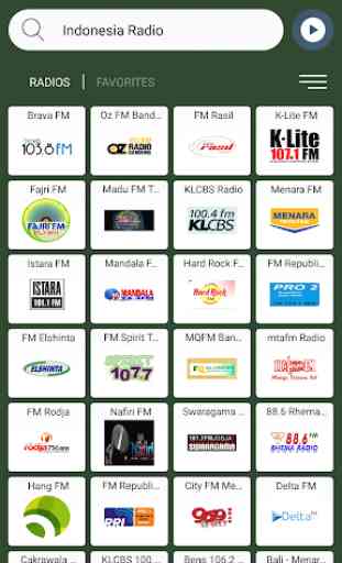 Indonesia Radio Stations Online 1