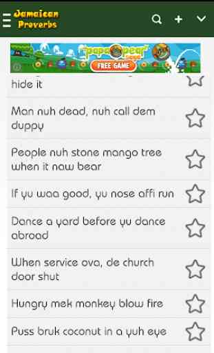 Jamaican Proverbs 2