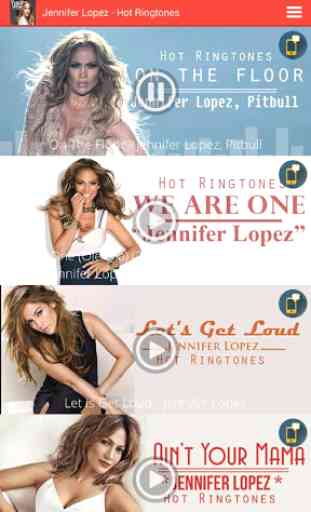 Jennifer Lopez - Hot Ringtones 1