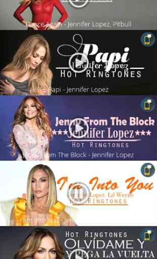 Jennifer Lopez - Hot Ringtones 2