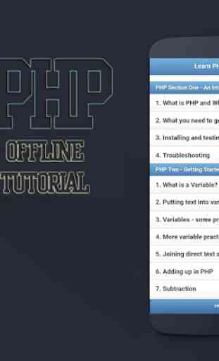 Learn PHP Offline Tutorials 2