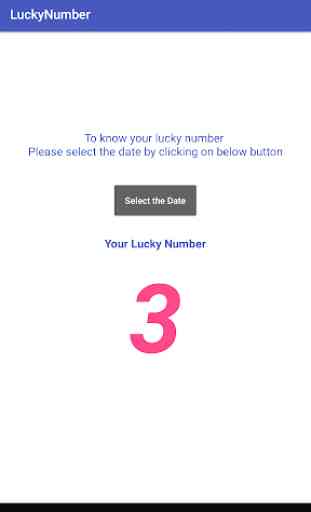Lucky Number 4