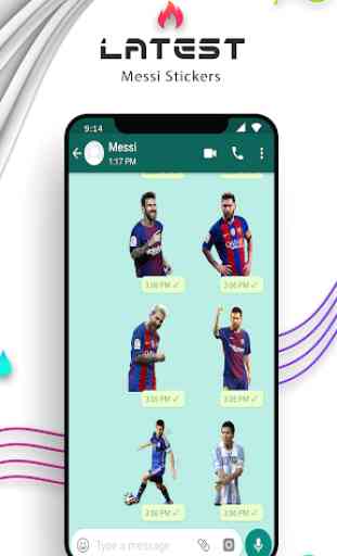 Messi Stickers For WhatsApp - WAStickerApps 2