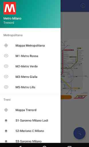 Metro Map Milan 1