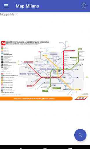 Metro Map Milan 3