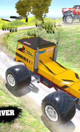 Monster Hill Truck Driving Simulator 4