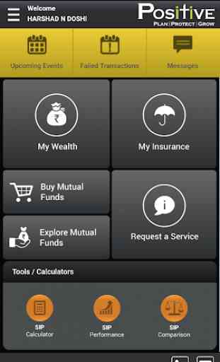 Mutual Fund App, SIP, ELSS, Insurance, Loans 1