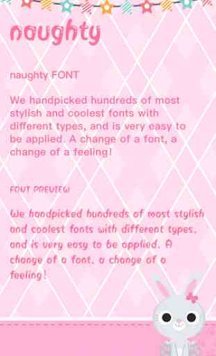 Naughty Font for FlipFont , Cool Fonts Text Free 1