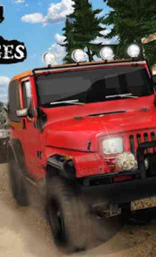 Offroad Mountain Jeep Drive Challenge 2