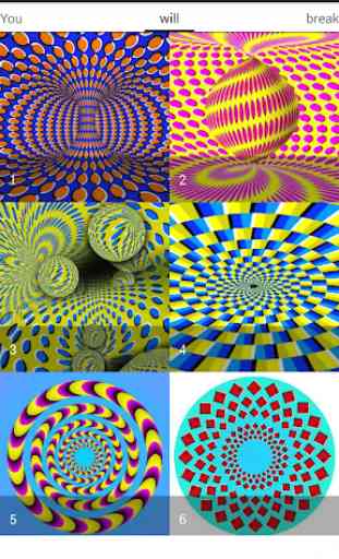 Optical illusion - eye training 3