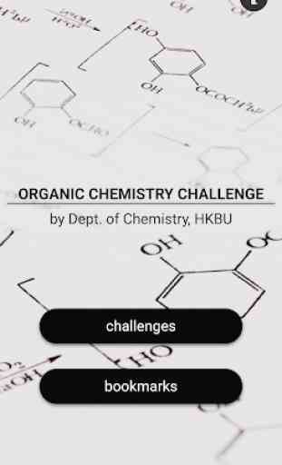 Organic Chemistry Challenge 1